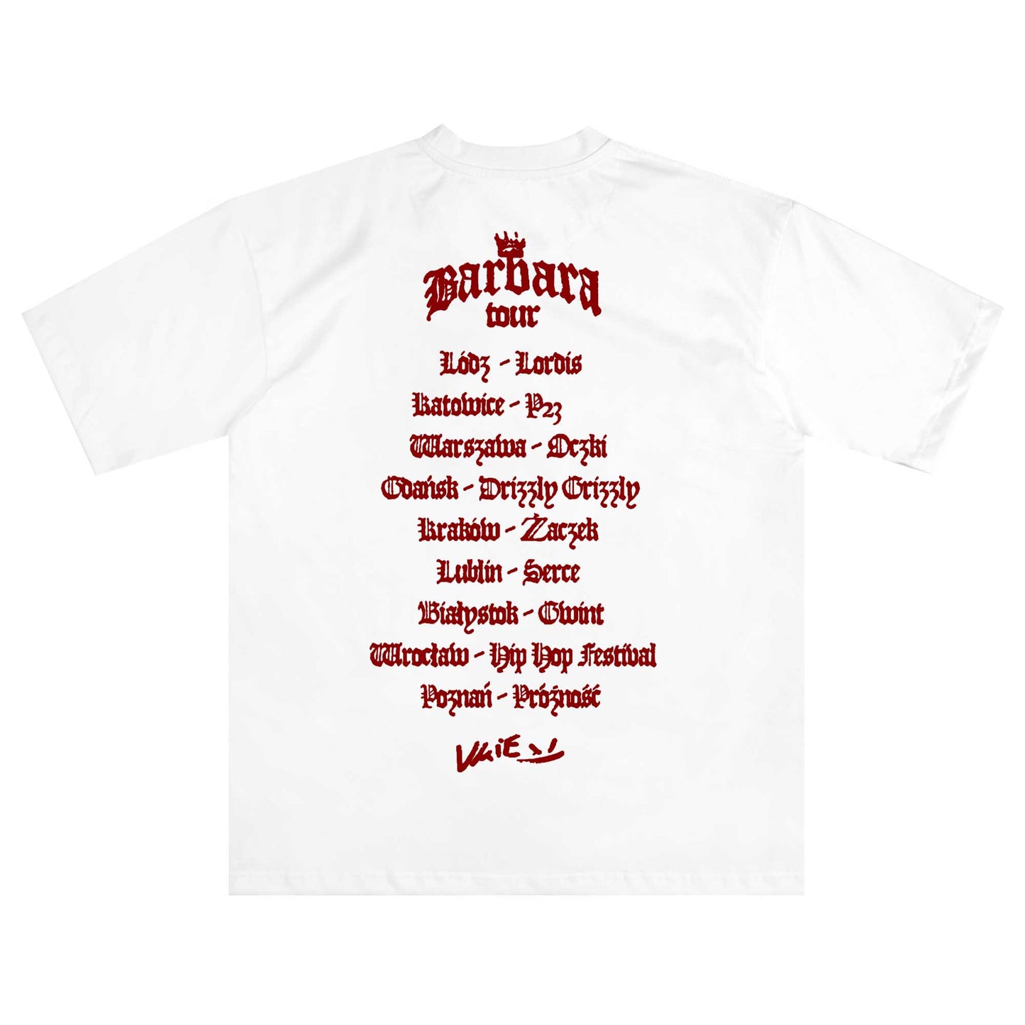 VKIE - BARBARA TOUR TEE