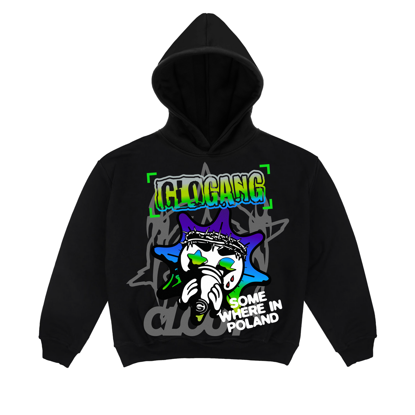 GLOGANG X CLOUT COLOR HOODIE